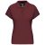 Kariban KA242 galléros női póló - wine szín