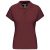 Kariban KA242 galléros női póló - wine szín