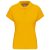 Kariban KA242 galléros női póló - yellow szín