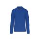 Kariban KA243 hosszú ujjú galléros férfi póló - light royal blue szín
