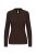 Kariban KA244 női hosszú ujjú galléros póló - chocolate szín