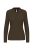 Kariban KA244 női hosszú ujjú galléros póló - dark khaki szín