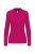 Kariban KA244 női hosszú ujjú galléros póló - fuchsia szín