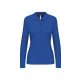 Kariban KA244 női hosszú ujjú galléros póló - light royal blue szín