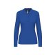 Kariban KA244 női hosszú ujjú galléros póló - light royal blue szín