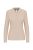 Kariban KA244 női hosszú ujjú galléros póló - light sand szín