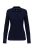 Kariban KA244 női hosszú ujjú galléros póló - navy szín