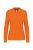 Kariban KA244 női hosszú ujjú galléros póló - orange szín