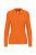 Kariban KA244 női hosszú ujjú galléros póló - orange szín