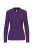 Kariban KA244 női hosszú ujjú galléros póló - purple szín