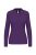 Kariban KA244 női hosszú ujjú galléros póló - purple szín