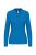 Kariban KA244 női hosszú ujjú galléros póló - tropical blue szín