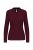 Kariban KA244 női hosszú ujjú galléros póló - wine szín