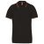 Kariban KA250 galléros férfi rövid ujjú póló - black/red/yellow szín