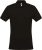 Kariban KA254 galléros férfi piqué póló - black szín