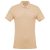 Kariban KA254 galléros férfi piqué póló - light sand szín