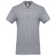 Kariban KA254 galléros férfi piqué póló - Oxford grey szín