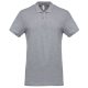 Kariban KA254 galléros férfi piqué póló - Oxford grey szín