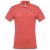 Kariban KA254 galléros férfi piqué póló - true coral szín