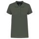 Kariban KA255 galléros női piqué póló - dark khaki szín