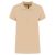 Kariban KA255 galléros női piqué póló - light sand szín