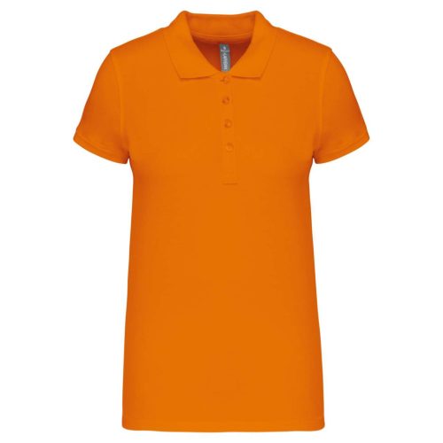Kariban KA255 galléros női piqué póló - orange szín