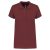 Kariban KA255 galléros női piqué póló - wine szín