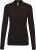 Kariban KA257 galléros hosszú ujjú női póló - dark grey szín