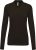 Kariban KA257 galléros hosszú ujjú női póló - dark grey szín