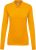 Kariban KA257 galléros hosszú ujjú női póló - yellow szín