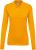 Kariban KA257 galléros hosszú ujjú női póló - yellow szín