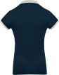 Kariban KA259 kéttúnusú galléros női póló - navy/Oxford grey szín