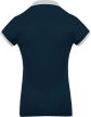 Kariban KA259 kéttúnusú galléros női póló - navy/Oxford grey szín