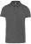 Kariban KA262 galléros férfi rövid ujjú póló - grey heather szín