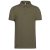 Kariban KA262 galléros férfi rövid ujjú póló - light khaki szín