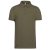 Kariban KA262 galléros férfi rövid ujjú póló - light khaki szín