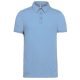 Kariban KA262 galléros férfi rövid ujjú póló - sky blue szín