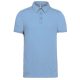 Kariban KA262 galléros férfi rövid ujjú póló - sky blue szín