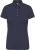 Kariban KA263 galléros női rövid ujjú póló - navy szín