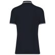Kariban KA272 slimfit férfi galléros póló - navy/white szín