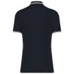 Kariban KA272 slimfit férfi galléros póló - navy/white szín