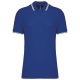 Kariban KA272 slimfit férfi galléros póló - royal blue/white szín