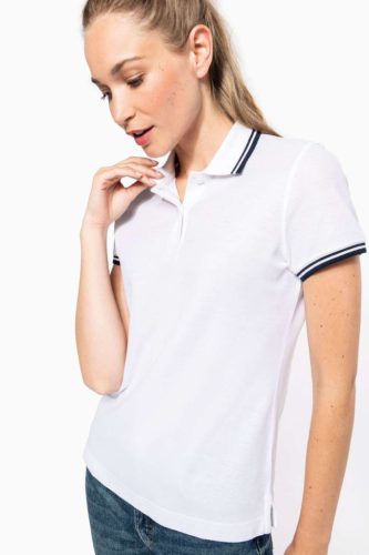 Kariban KA273 slimfit női galléros póló