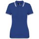 Kariban KA273 slimfit női galléros póló - royal blue/white szín