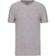 Kariban KA3012 férfi rövid ujjú póló - light grey heather szín