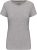 Kariban KA3013 női rövid ujjú póló - light grey heather szín
