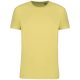 Kariban KA3025IC organikus anyagú férfi póló - lemon yellow szín