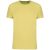 Kariban KA3025IC organikus anyagú férfi póló - lemon yellow szín