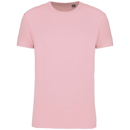 Kariban KA3025IC organikus anyagú férfi póló - pale pink szín