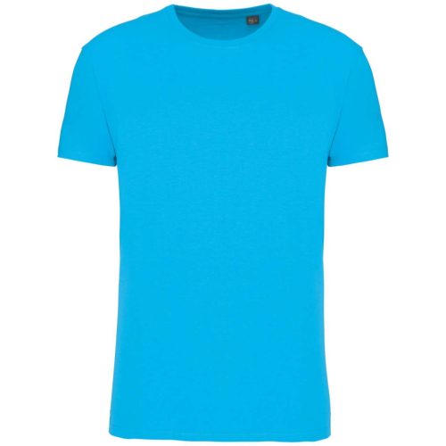 Kariban KA3025IC organikus anyagú férfi póló - sea turquoise szín